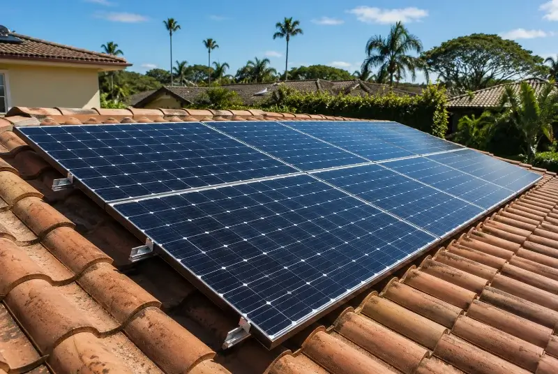 Installation de panneaux solaires à Pessines